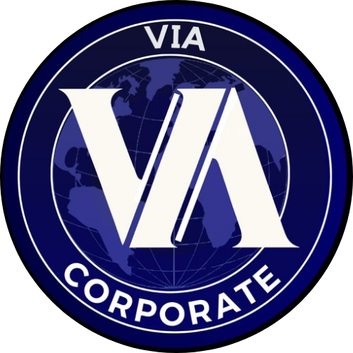 VIA CORPORATE logo
